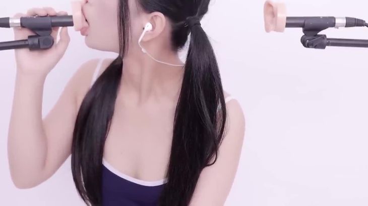 晓美ASMR在线播放视频：口腔音舔耳弹舌音按摩喘息助眠推荐