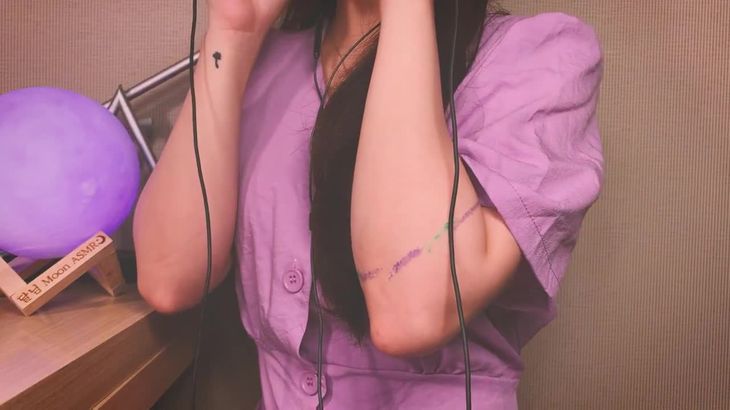 月月Moon ASMR韩国小姐姐耳边口腔音视频在线播放 | 触发音助眠