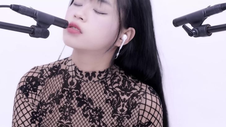 晓美ASMR在线播放：口腔音舔耳弹舌音按摩喘息助眠视频