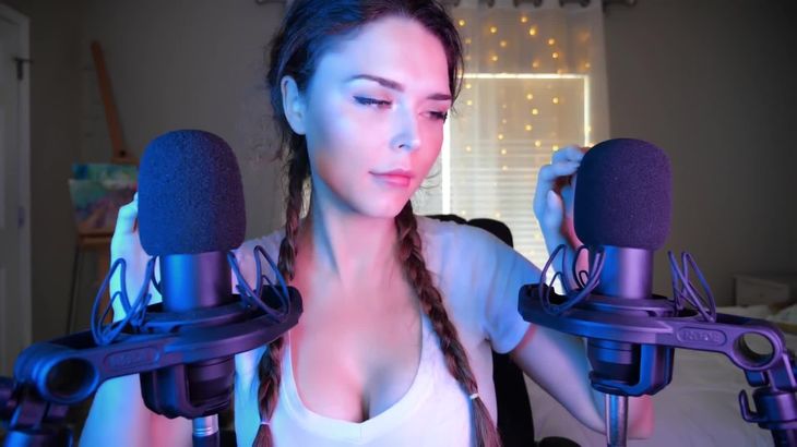 Maria Viktorovna ASMR在线视频 - 耳对耳轻柔麦克风刮擦沉浸体验