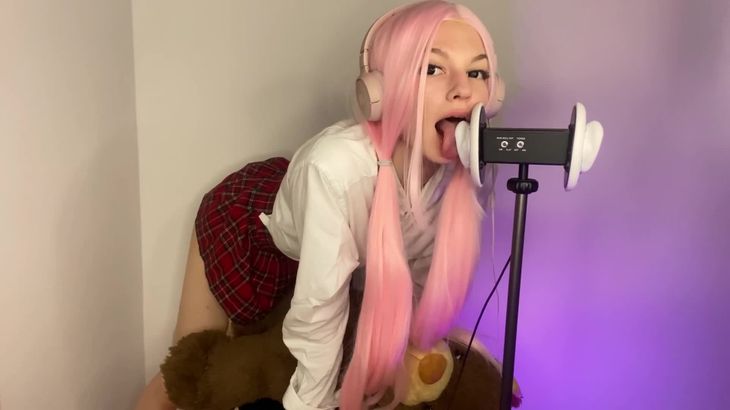 Aleksandra ASMR在线视频：俄罗斯毛妹舔耳助眠沉浸体验