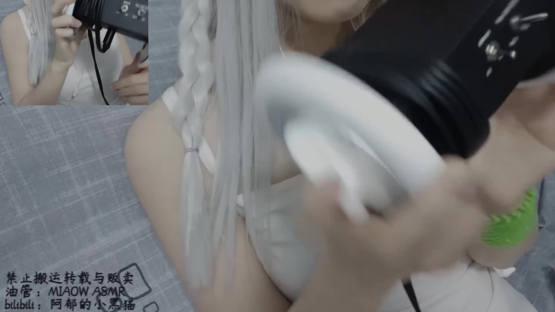 阿郁的小黑猫ASMR在线播放：沉浸式助眠音效与猫系治愈视频精选