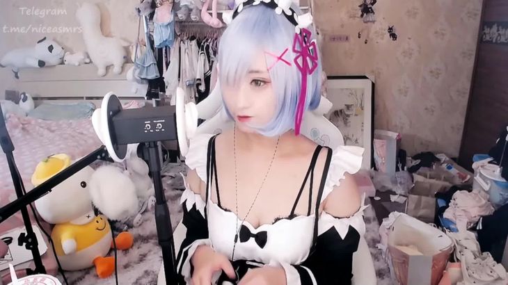 瑶瑶酱ASMR在线播放：火箭飞机触发音助眠哄睡视频