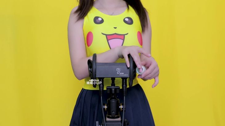 晓晓小UP ASMR双胞胎皮卡丘创意视频在线播放