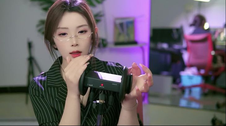 灵儿ASMR甜美声优直播助眠在线播放视频