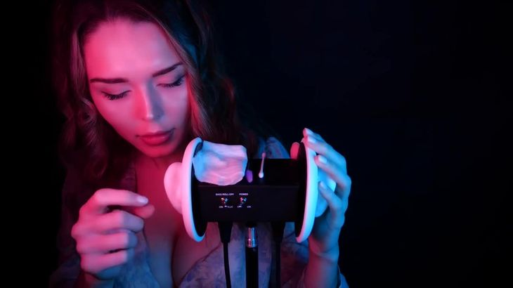 Miniyu耳朵清洁ASMR在线播放：深度掏耳触发颅内高潮