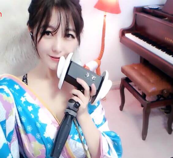樱晚GIGI ASMR助眠舔耳 上线签收你的女友
