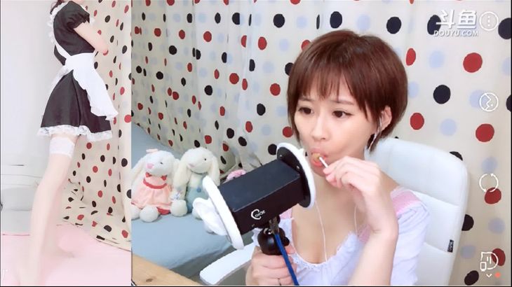 斗鱼菇菇ASMR视频在线播放：人美声甜助眠直播精选