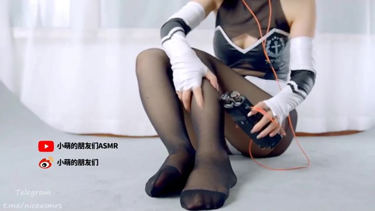小萌ASMR在线视频：会员限定黑丝ASMR沉浸体验