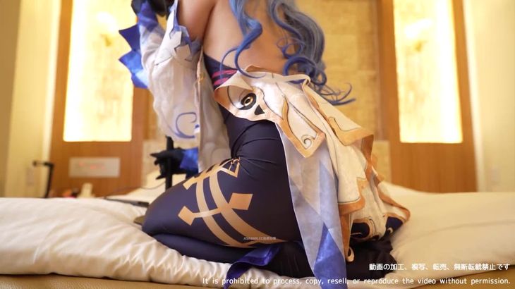 rizunya甘雨Cos耳部按摩ASMR在线播放，沉浸式角色扮演助眠视频