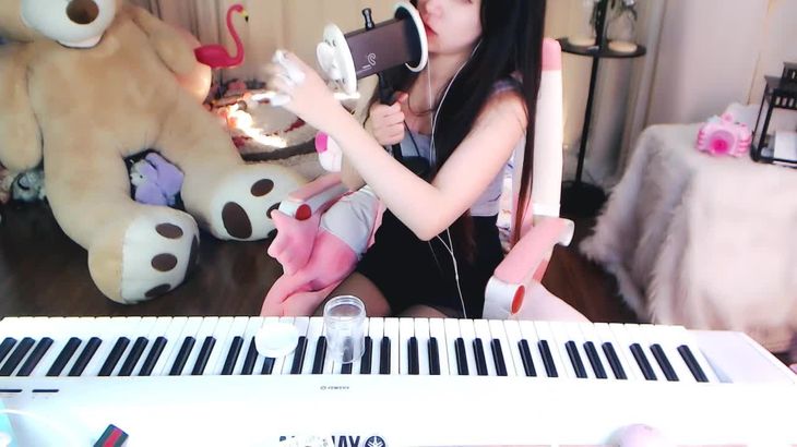 夏喵娜KINA酱ASMR视频在线播放：水晶泥体验与助眠放松