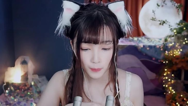 少寒Shine ASMR助眠视频在线播放：专业采耳触发音与白噪音放松