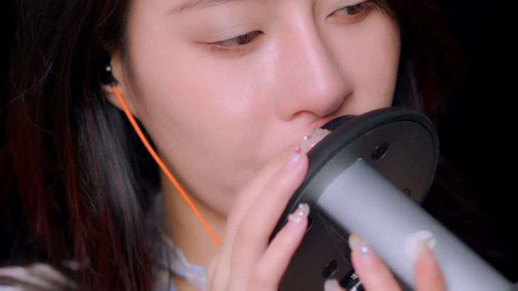 小萌ASMR轻柔耳语与喘息口腔音助眠视频在线播放