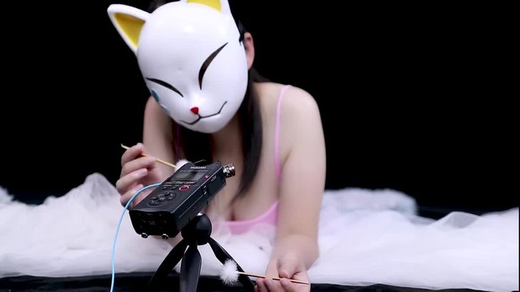 咪咪ASMR化妆助眠视频在线播放：沉浸式棉花糖妆容体验