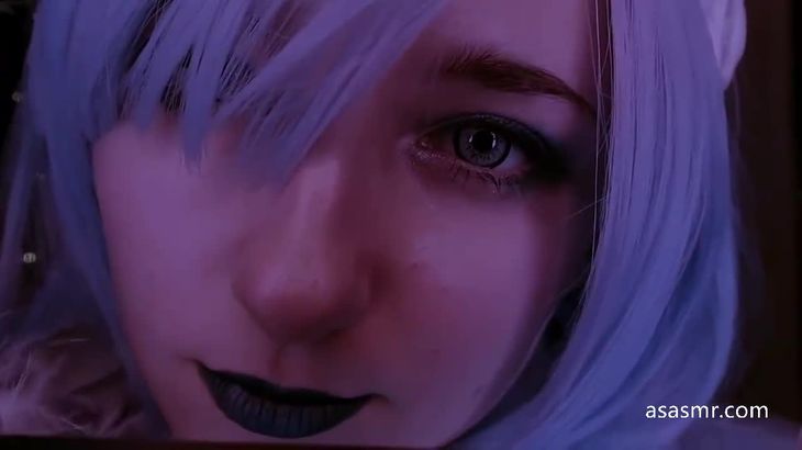 AftynRose ASMR冬季沉浸体验：耳语、冰块咀嚼与棉花糖音效在线播放