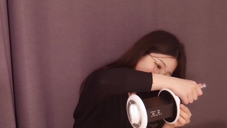 ASMR主播Eardrum Injection耳膜刺激视频在线播放 | 沉浸式无说话音效体验