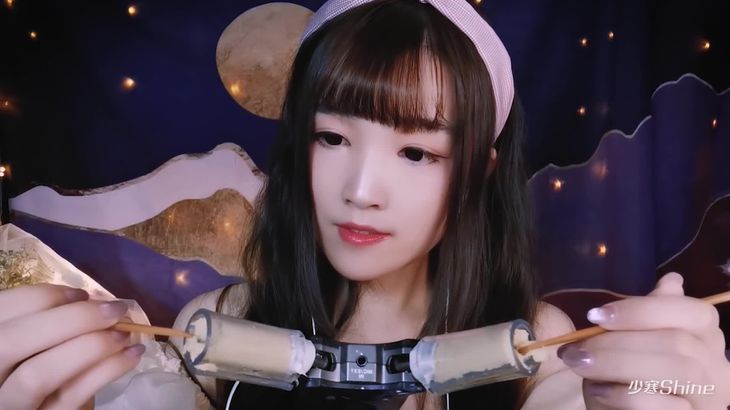 少寒Shine ASMR助眠视频在线播放：沉浸式耳语与猫系治愈直播