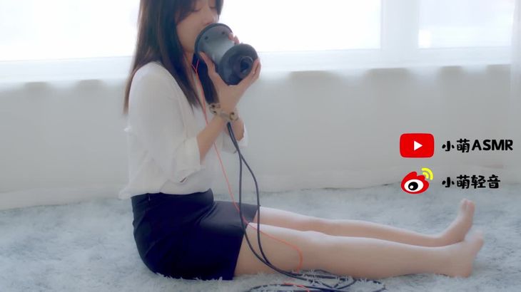 小萌ASMR在线视频：沉浸式喘息口腔音与舔耳弹舌声助眠体验