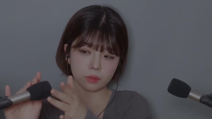 轩子ASMR在线视频：麦克风触摸与脑部按摩触发音沉浸体验