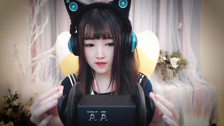 少寒Shine ASMR助眠视频在线播放：3D耳麦沉浸式哄睡体验