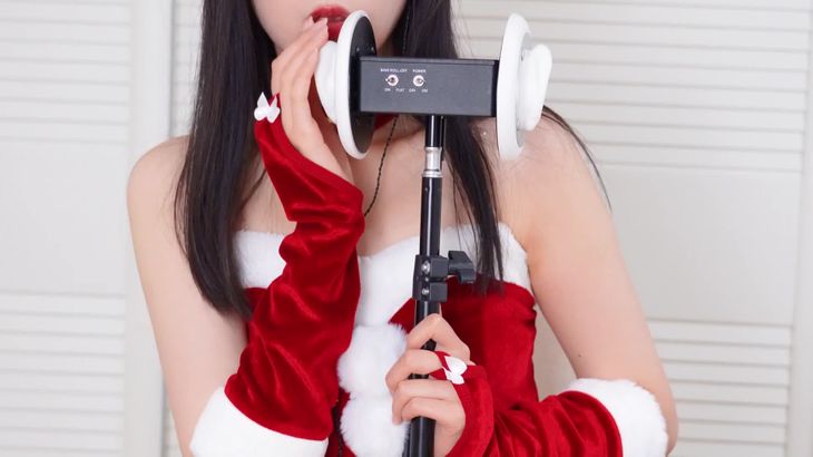 二米明子ASMR在线播放：弹舌音+采耳+3D助眠视频_沉浸式颅内触发体验