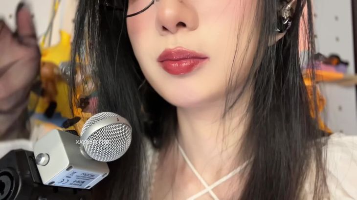 晚安yoyoASMR口腔音助眠视频在线播放|专业3Dio双耳录制