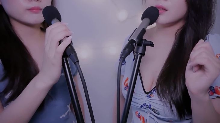 ASMR Twin深度呼吸耳语视频在线播放：沉浸式无对话助眠体验