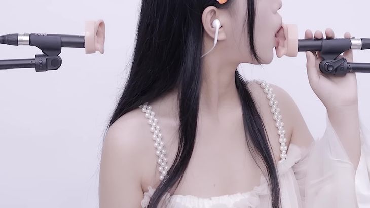 晓美ASMR口腔音舔耳助眠视频在线播放，沉浸式放松体验