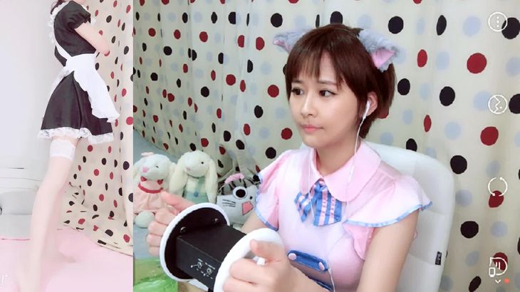 菇菇ASMR芦荟胶按摩耳朵在线播放，沉浸式助眠体验