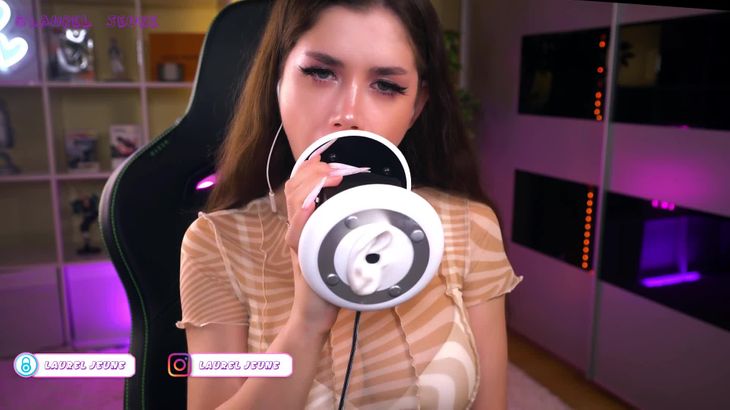 Laurel Jeune ASMR在线播放：温柔女友剧情助眠视频触发音沉浸体验