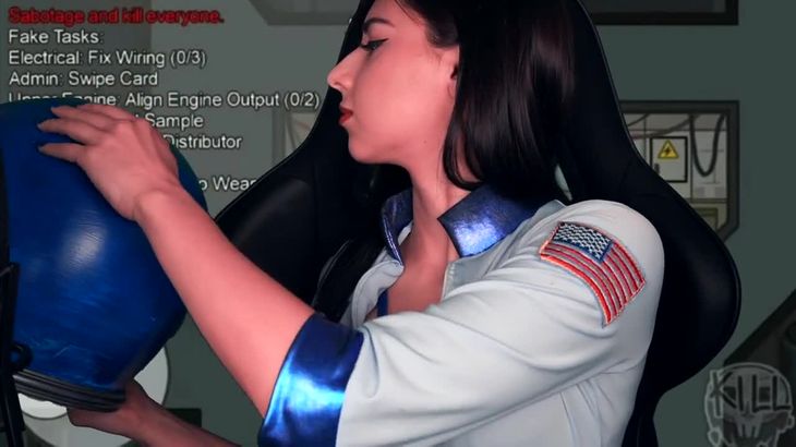 肖恩·阿斯姆尔ASMR在线播放：太空狼人杀角色扮演视频沉浸式放松体验