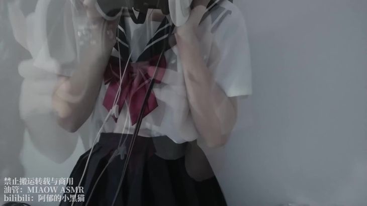 阿郁的小黑猫ASMR口腔音助眠视频在线播放丨沉浸式猫咪互动环境音效